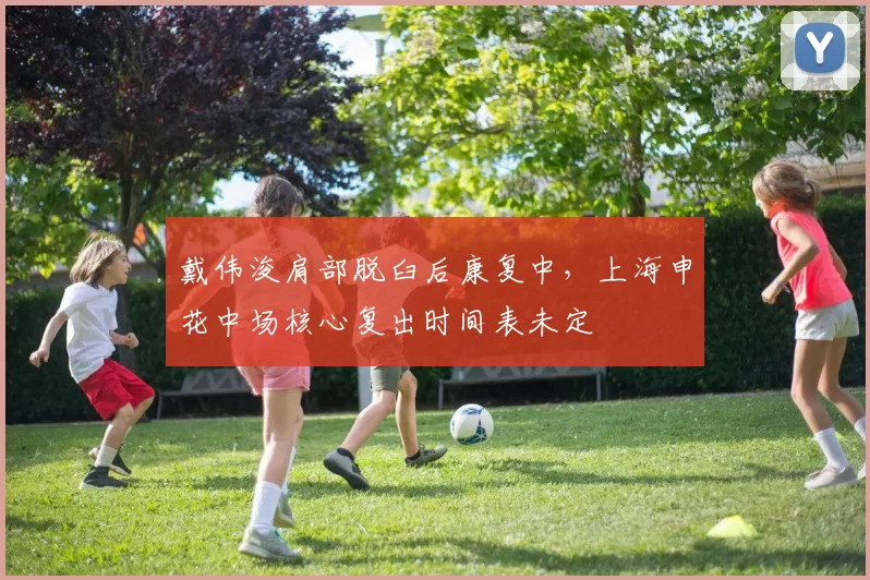 戴伟浚肩部脱臼后康复中,上海申花中场核心复出时间表未定